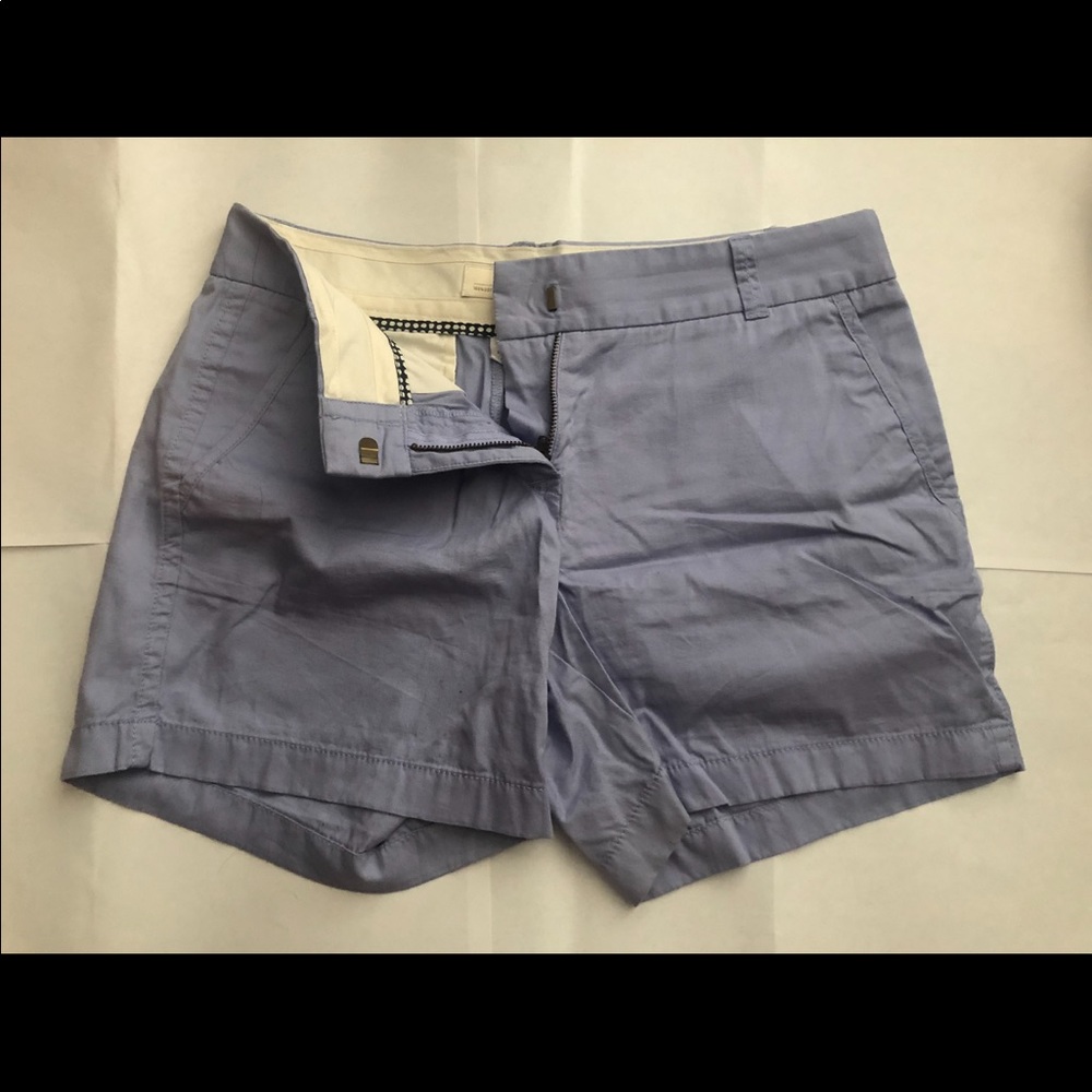 J. Crew Chino broken-in blue shorts